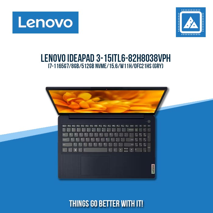 LENOVO IDEAPAD 3-15ITL6-82H8038VPH I7-1165G7/8GB/512GB NVME | BEST FOR STUDENTS AND FREELANCERS LAPTOP LENOVO IDEAPAD 3-15ITL6-82H8038VPH I7-1165G7/8GB/512GB NVME | BEST FOR STUDENTS AND FREELANCERS LAPTOP